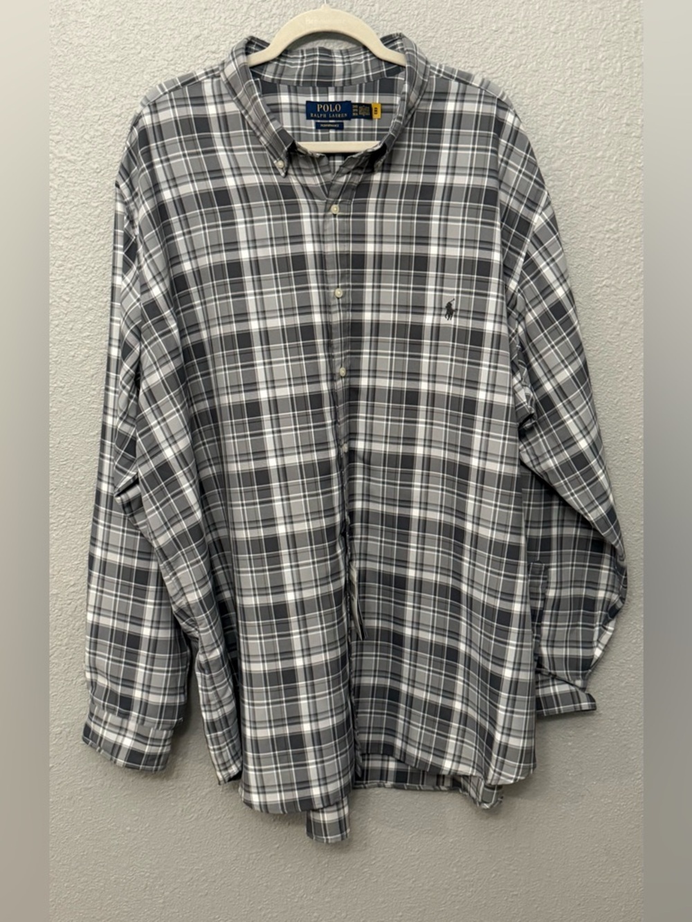 NWT Polo Ralph Lauren Performance Long Sleeve Button Down Shirt size 3XLT